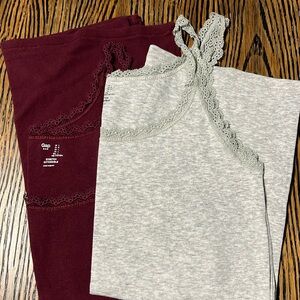 Two Gap factory tank tops. Size large.